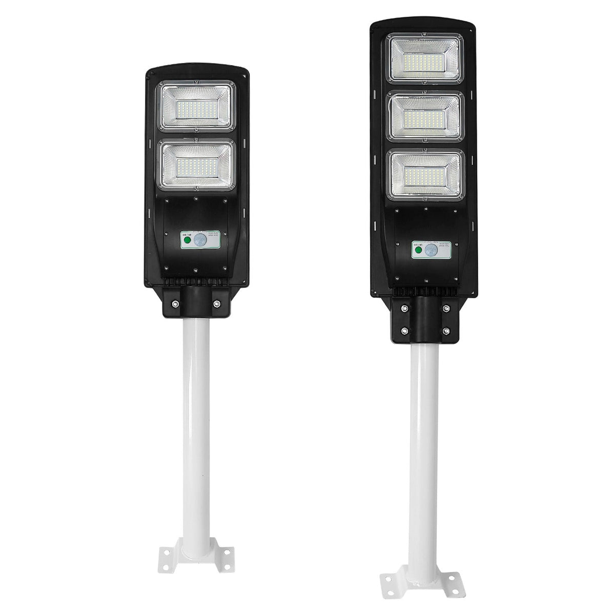 Solar Street Path Light Outdoor 180LEDs Radar Sensor Remote Control Wireless Lamps IP65 Waterproof Lighting For Garage Front Door Garden Pathway