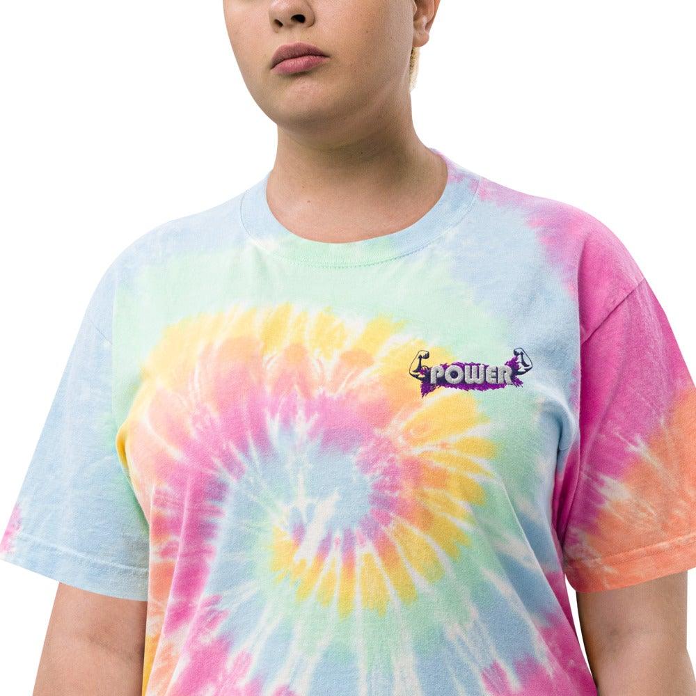 Oversized tie-dye t-shirt - LiveKreation.com