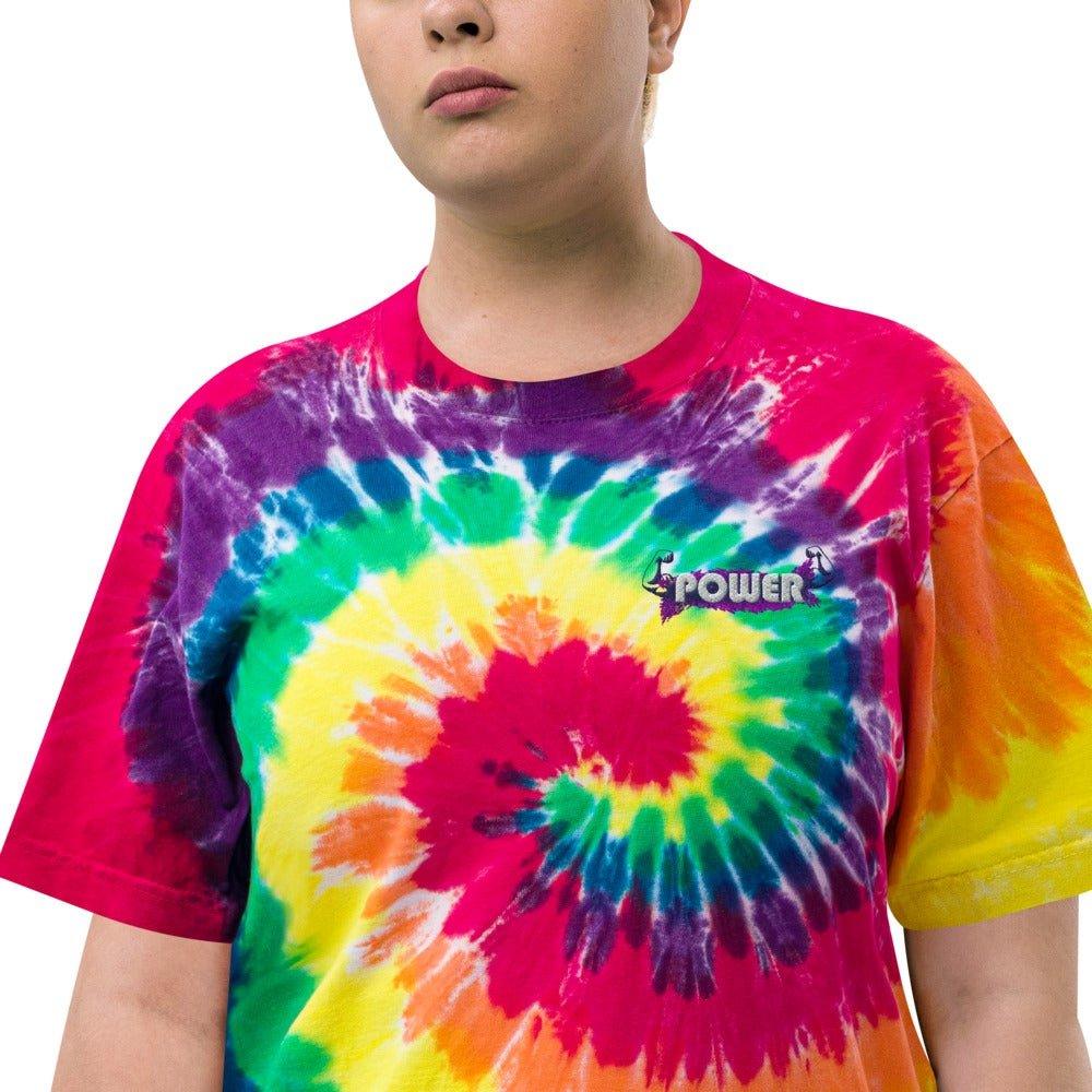 Oversized tie-dye t-shirt - LiveKreation.com