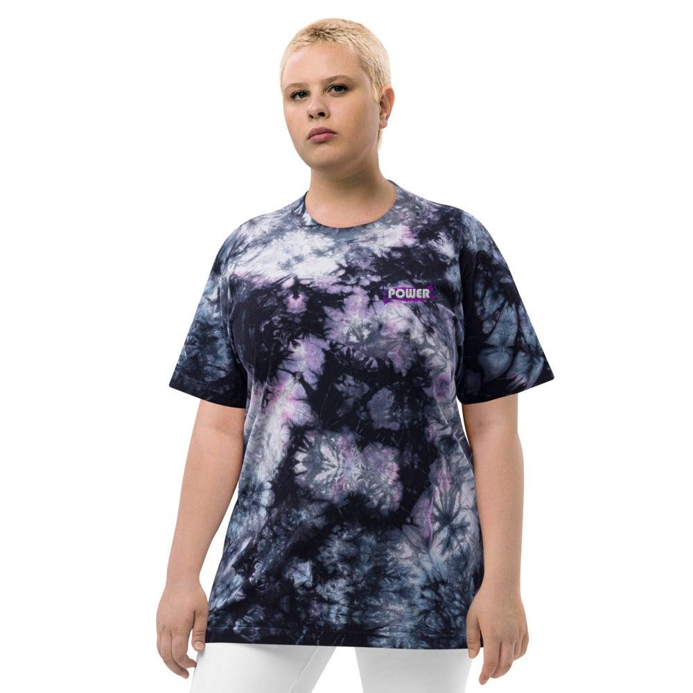 Oversized tie-dye t-shirt - LiveKreation.com