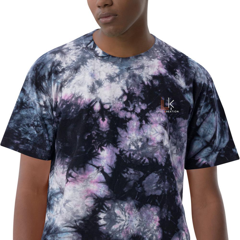 Oversized tie-dye t-shirt - LiveKreation.com