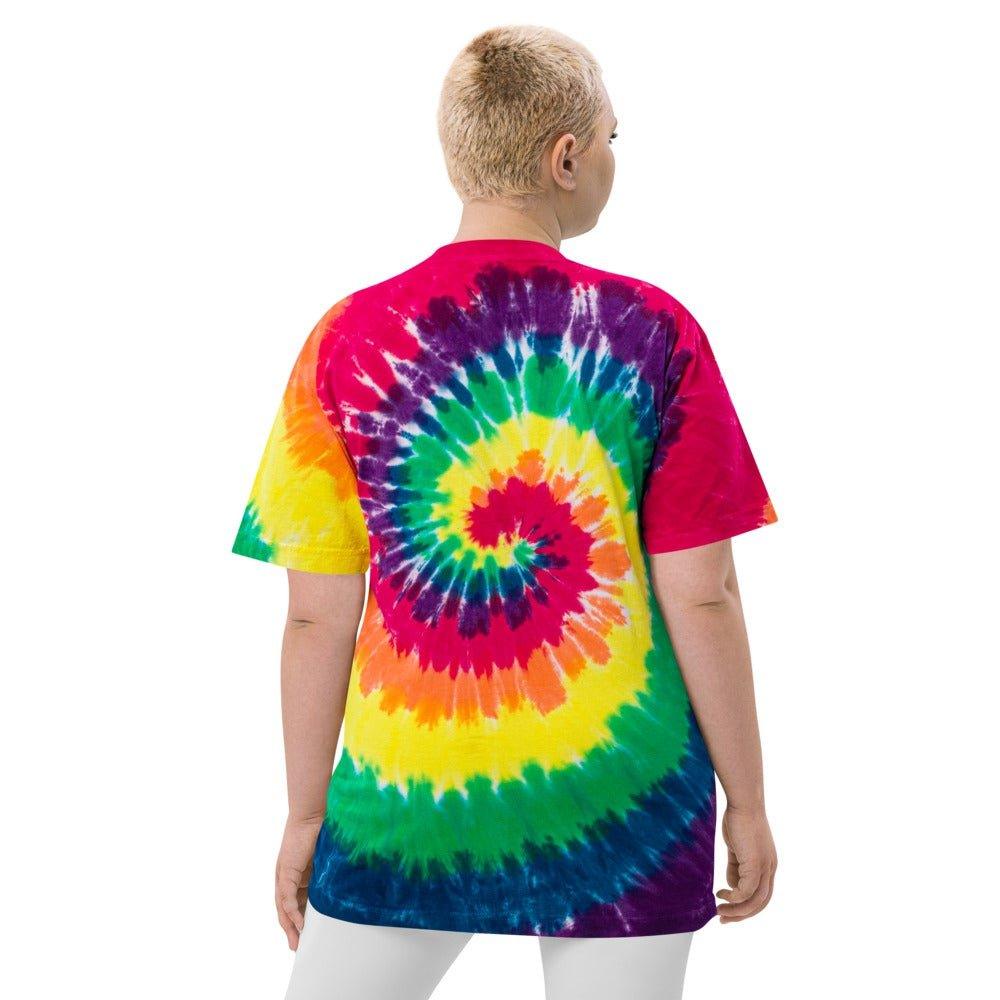 Oversized tie-dye t-shirt - LiveKreation.com