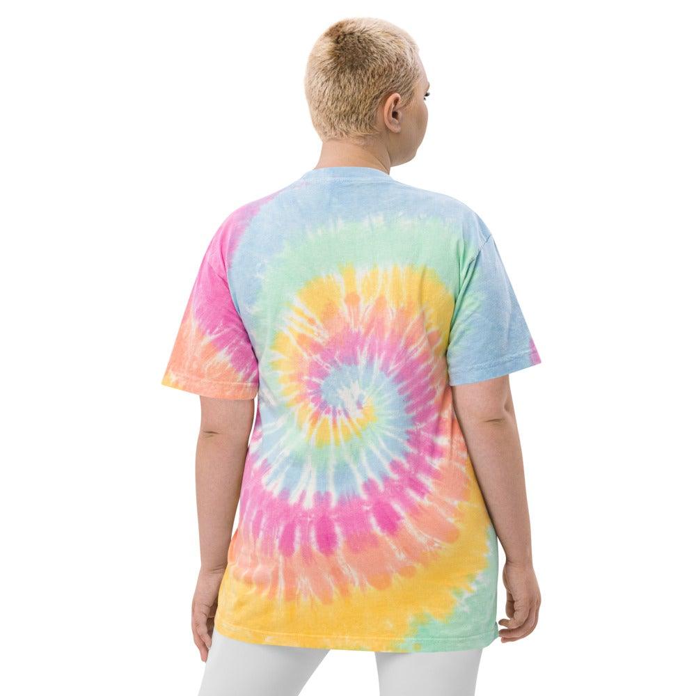 Oversized tie-dye t-shirt - LiveKreation.com