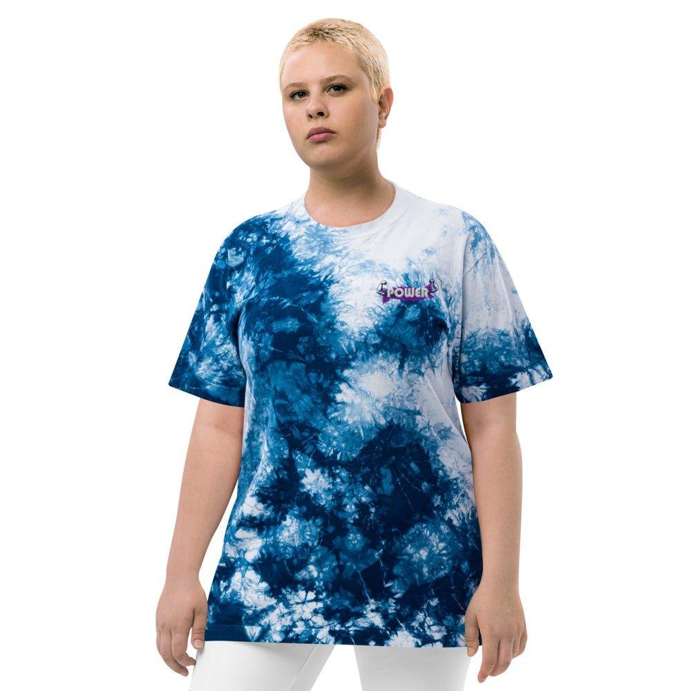 Oversized tie-dye t-shirt - LiveKreation.com