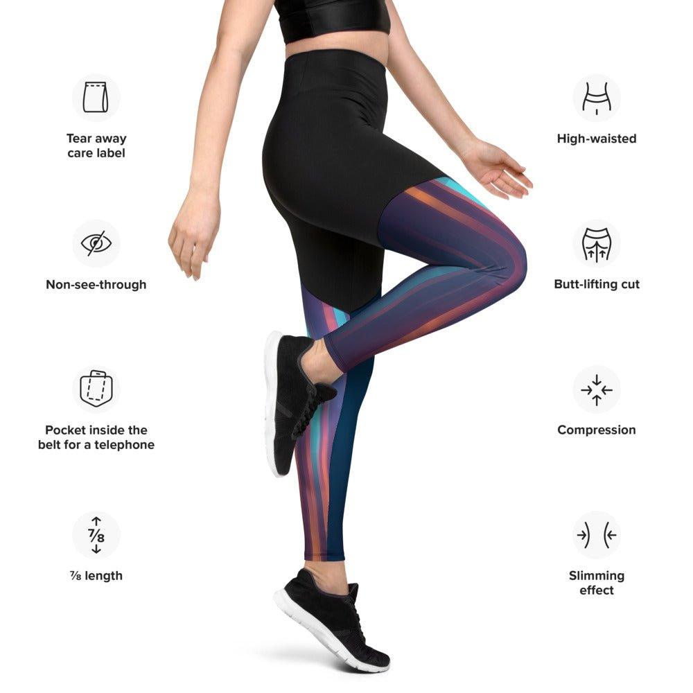 Sports Leggings - LiveKreation.com