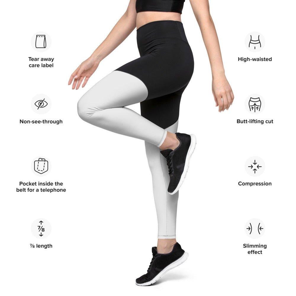 Sports Leggings - LiveKreation.com