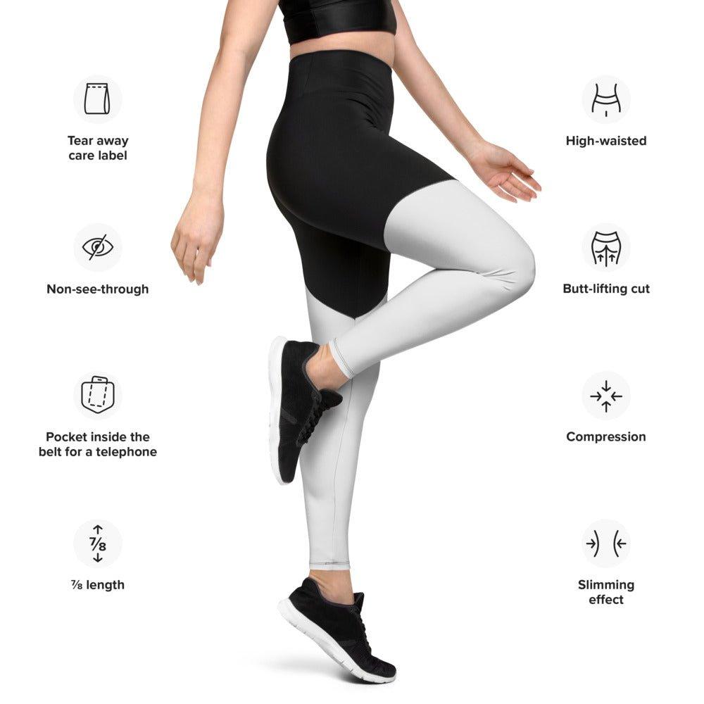 Sports Leggings - LiveKreation.com