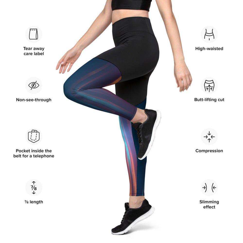 Sports Leggings - LiveKreation.com