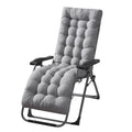 66.92x22.04in Thickened Chaise Lounger Cushion Recliner Rocking Chair Sofa Mat Deck Chair Cushion
