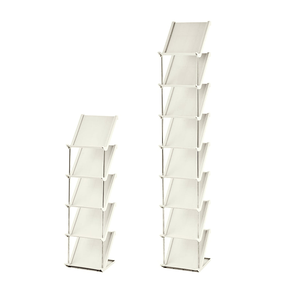 5 Tier Vertical Shoe Rack Narrow Free Standing Storage Organizer for Entryway Space-Saving Stackable Shoe Holder Corner Shoe Tower For Entryway Bedroo