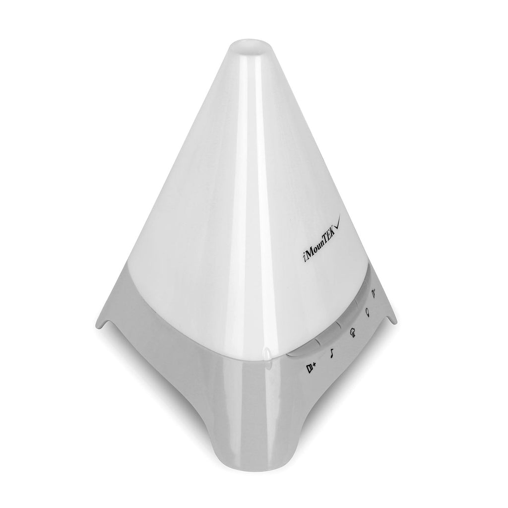 120ml Cool Mist Humidifier Ultrasonic Aroma Essential Oil Diffuser w/Soothing Sounds 7 Color Night Lights Waterless Auto Off for Relaxation and Sleepi