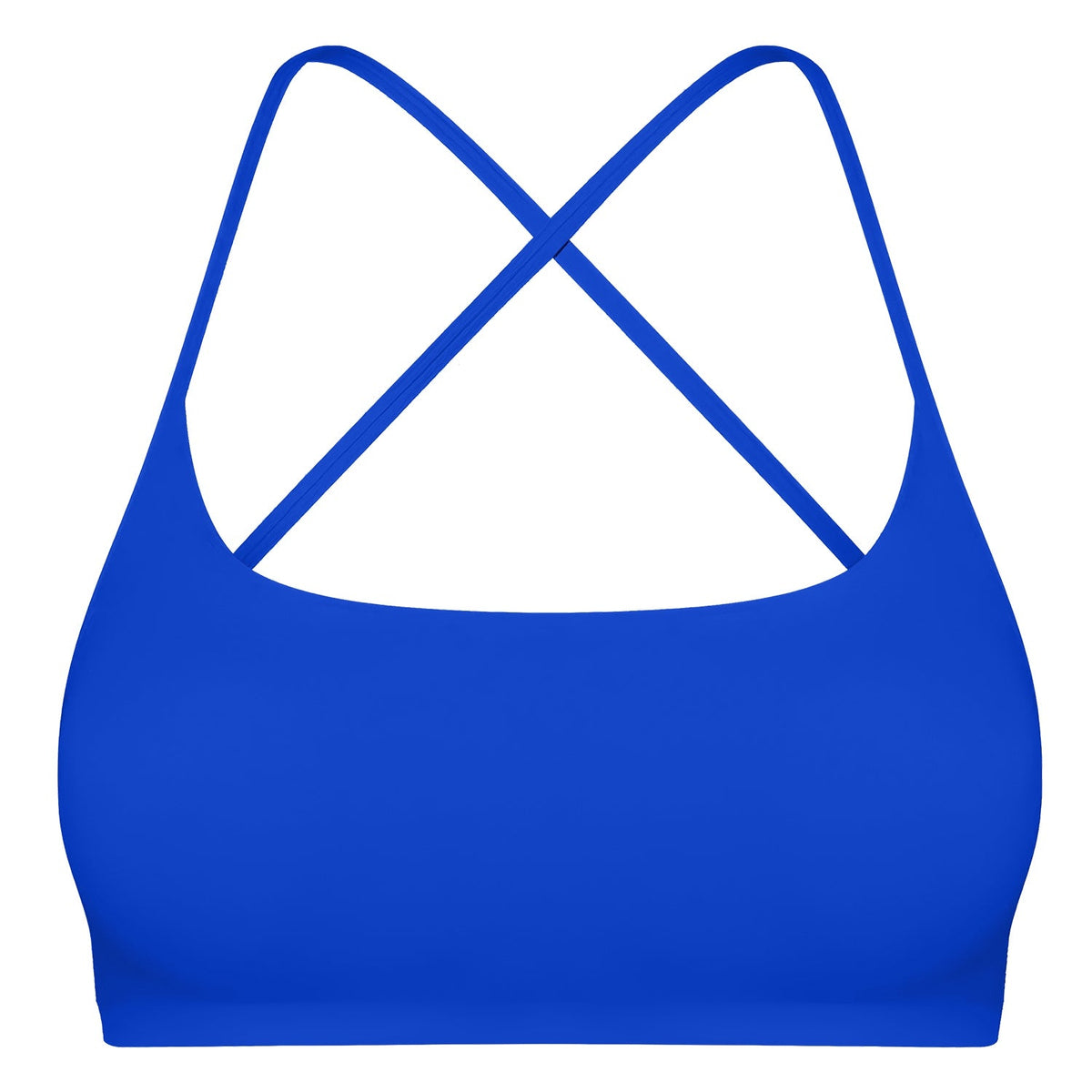 Women Cross Back Sport Bras Padded StrappyÊCrop Open Back Low Impact Bras SexyÊFitnessÊTank Tops with Removable Pads Thin Straps for Gym Yoga Workout