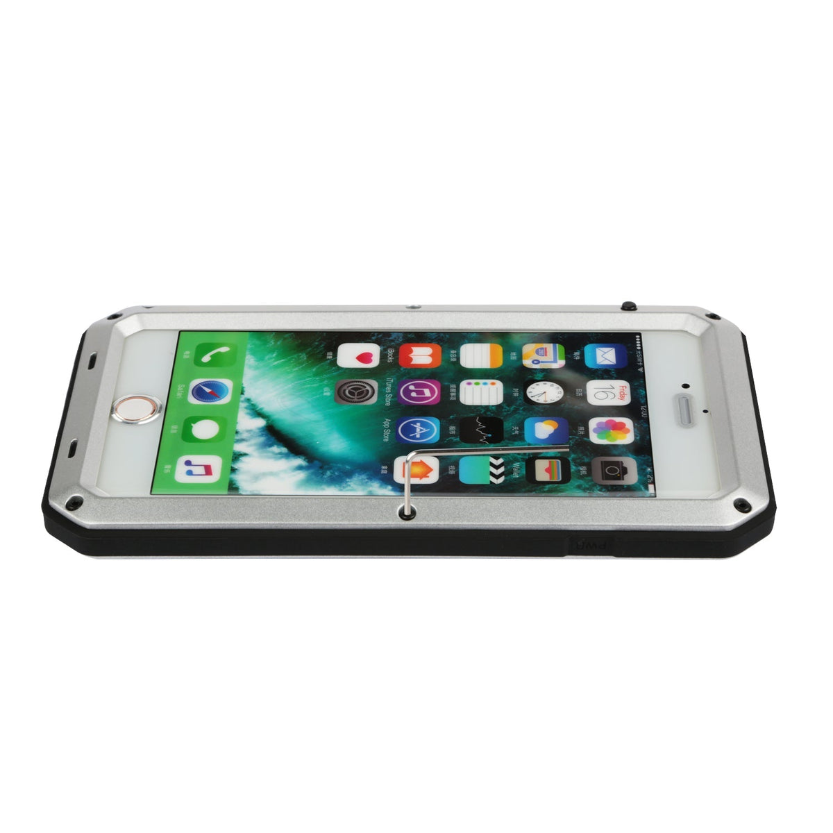 Rugged Shock-Resistant Hybrid Full Cover Case For iPhone 7 Plus