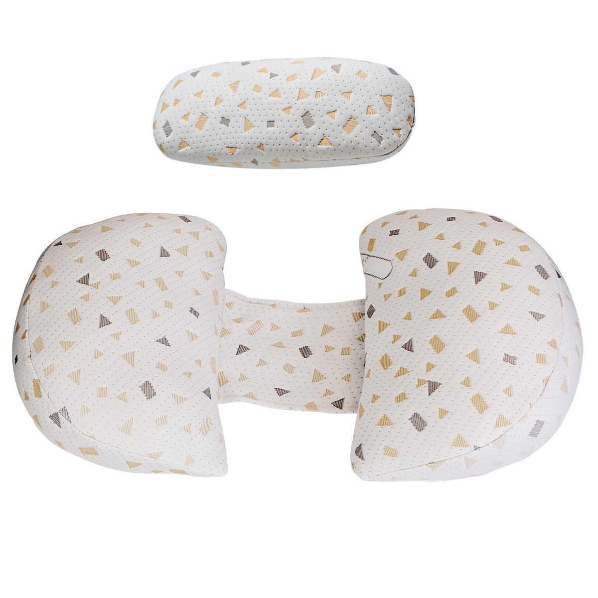 Pregnancy Pillows Adjustable Support Maternity PillowÊSoft Side Sleeper Pregnancy Pillows Wedge Pillow with Detachable Pillow Cover