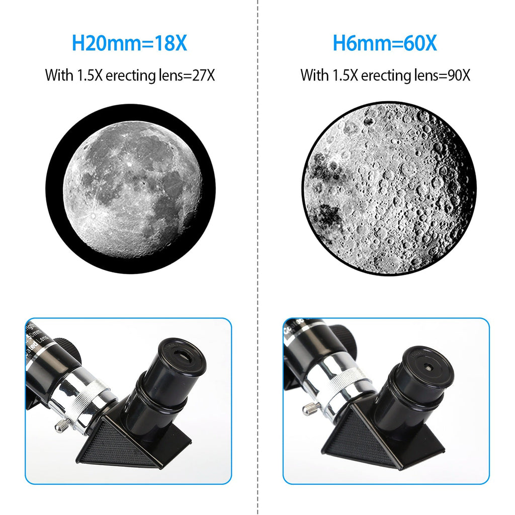 Astronomical Telescope 90X with Tripod for Kids & Beginners