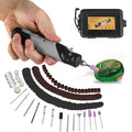 116Pcs 4V Cordless Rotary Tool Kit Power Rotary Tools with 5 Speeds 2000mAh Rechargeable Battery for Sanding Polishing Drilling Engraving Cutting Grin