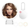 20X/1X Double-Sided Magnifying Makeup Mirror With Light Rechargeable Travel Makeup Mirror With 3 Colors Dimmable Brightness Adjustable Stand Vanity Ta