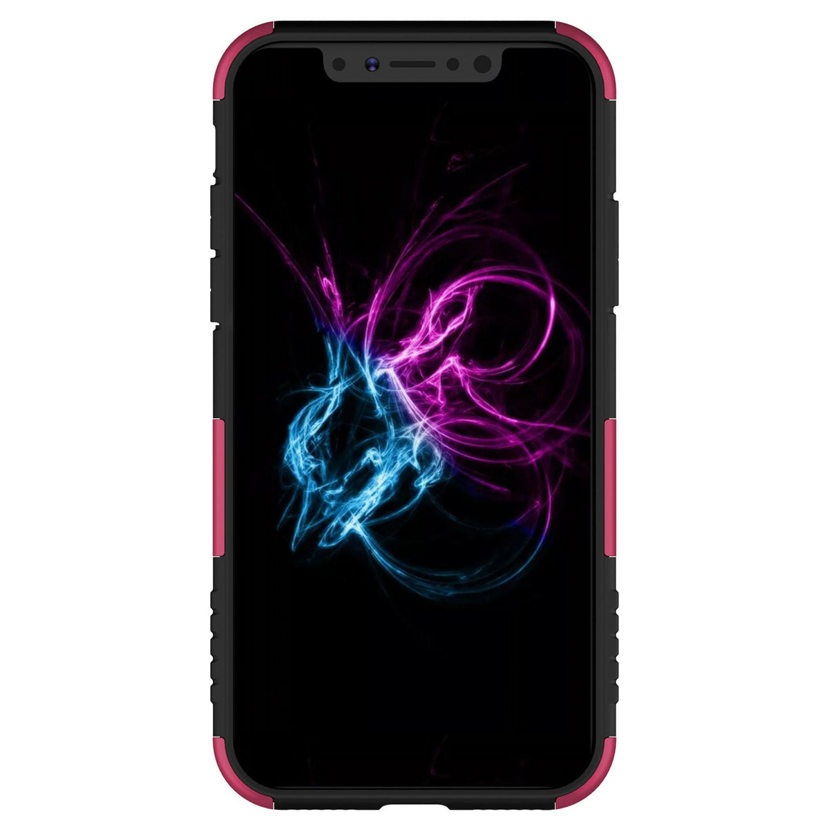 Rugged Phone Case for iPhone X Drop-protection Phone Case with Kickstand Heavy Duty Dual Layers Phone Protective Cover