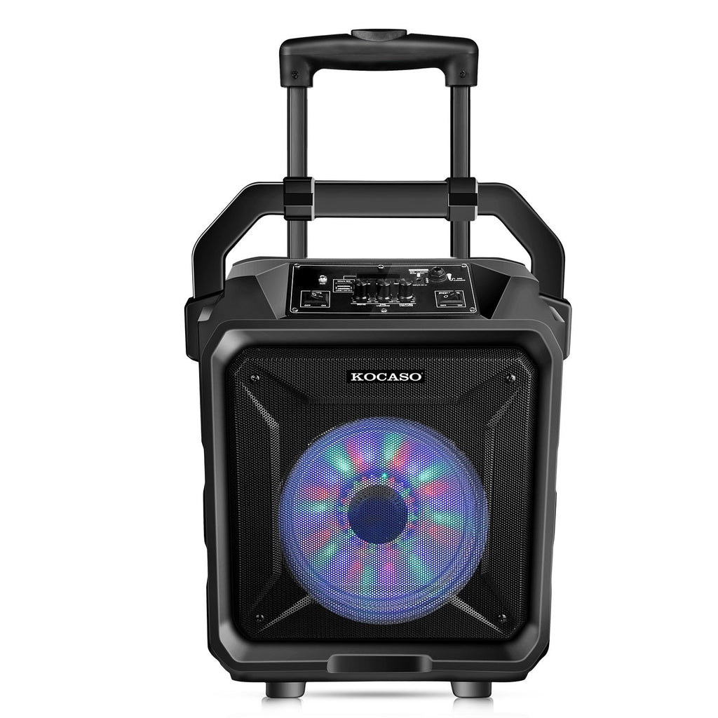 Portable Wireless Party Speaker with Disco Lighting