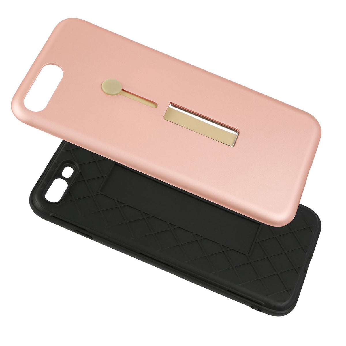 Rugged Slim Snap-on iPhone 8 Plus Case with Stand