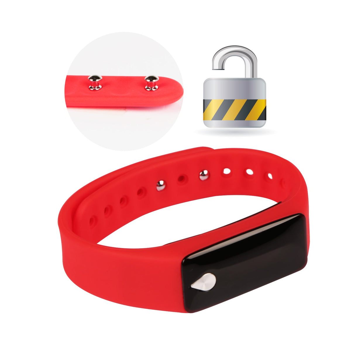 Fitness Tracker Activity Tracker Watch with Heart Rate Monitor IP67 Waterproof Smart Band Step Counter Calorie Counter Call & SMS Pedometer