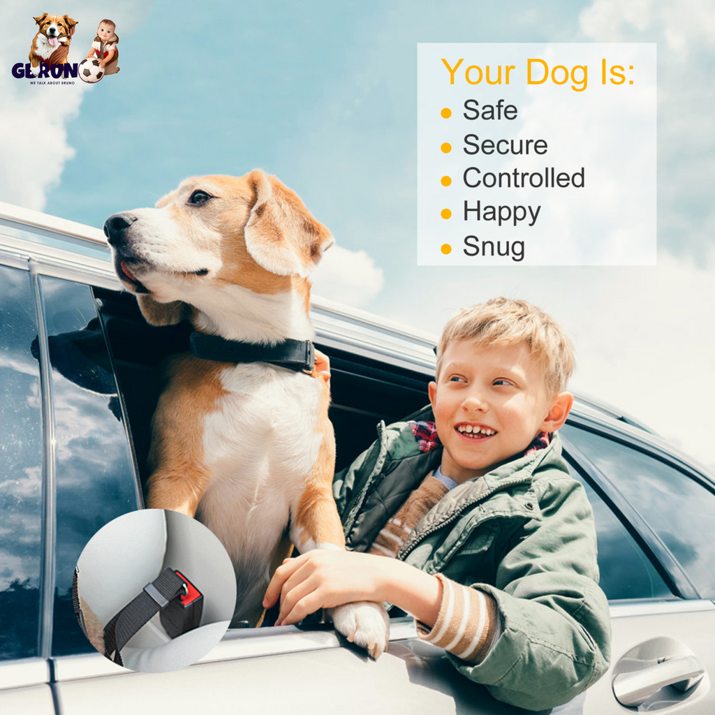 2-Pack Adjustable Pet Car Seat Belts