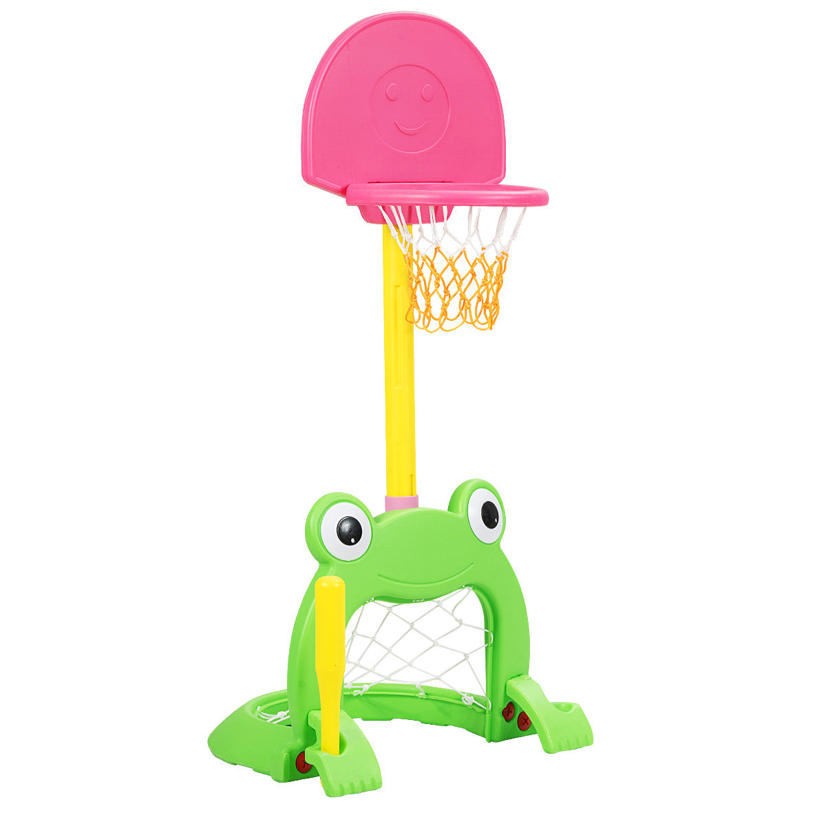 3-in-1 Kids Basketball Hoop Set Stand