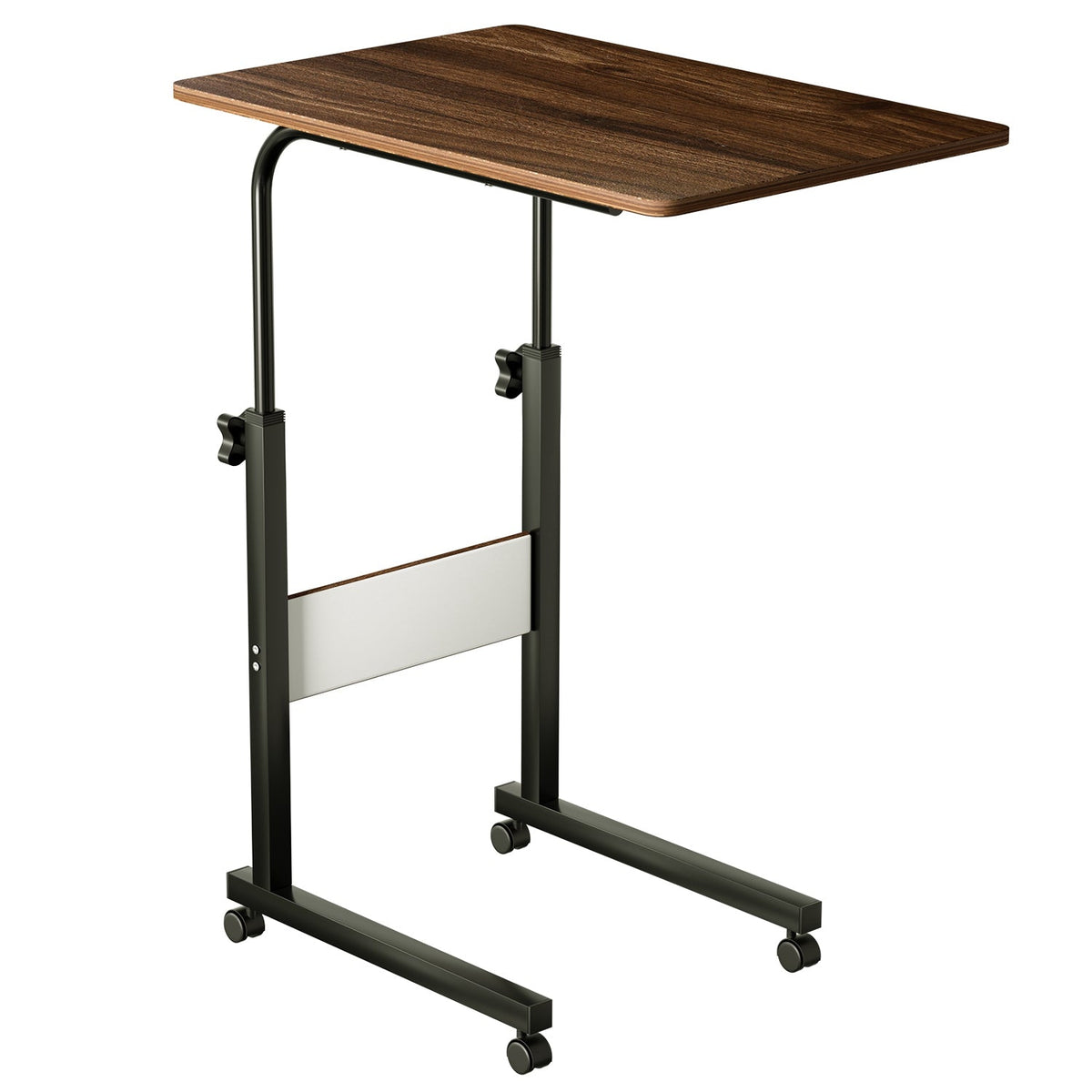 C Side Table Laptop Table Small Slim Snack Side Table for Couch Bed Sofa for Small Spaces Living Room Bedroom