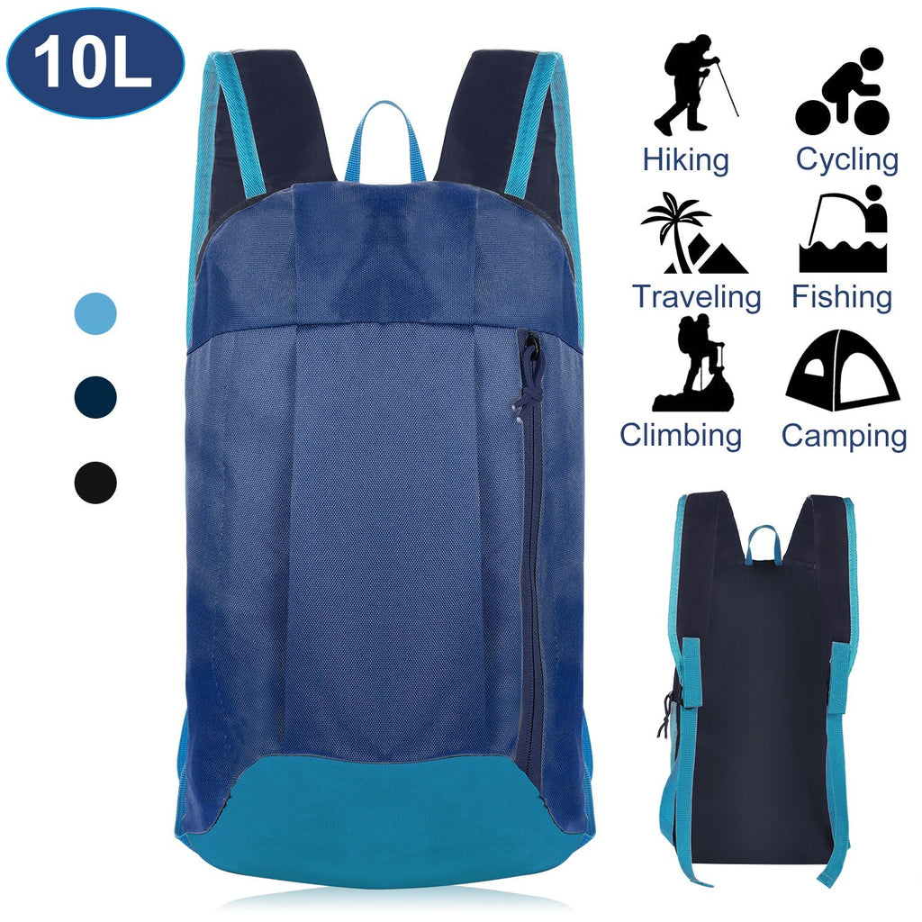 10L Outdoor Sport Backpack Waterproof Daypack Travel Knapsack Schoolbag for Sports Traveling Climbing Cycling Hiking