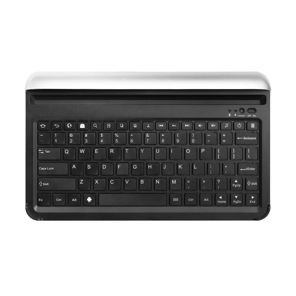 Ultra-portable Wireless Keyboard with Built-in Stand for KOCASO MX1080 and iNova EX1080 in Silver