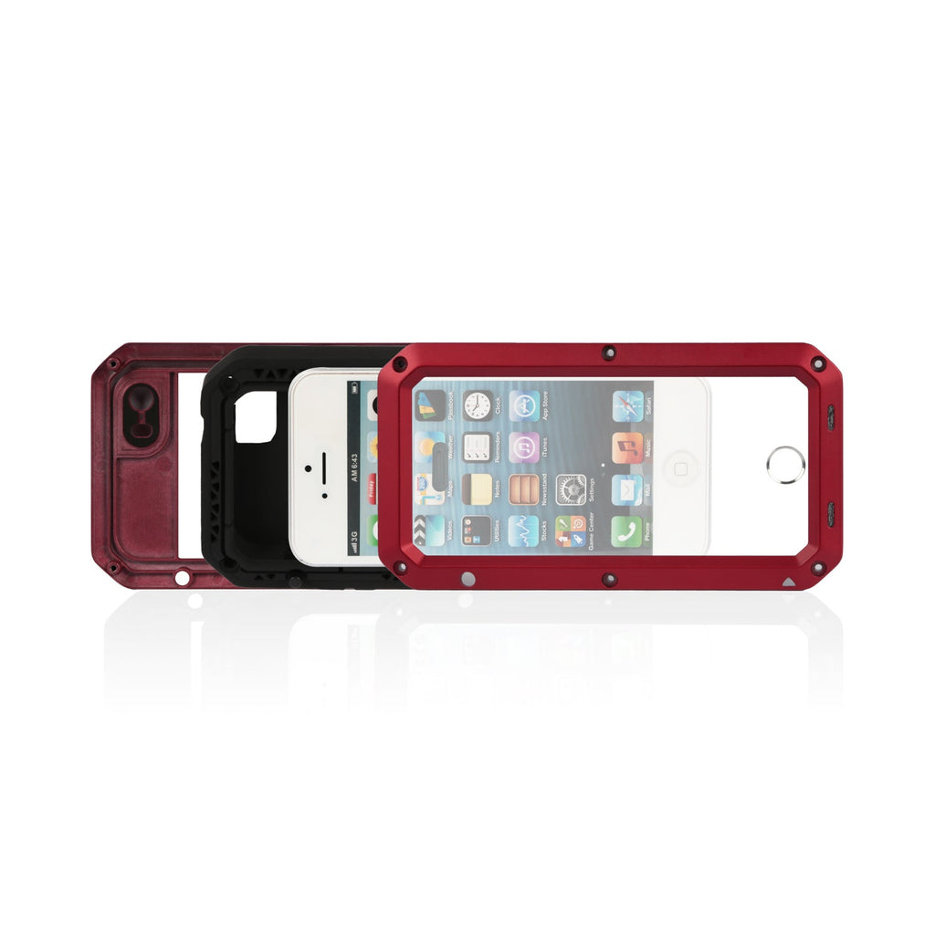 Rugged Shock-Resistant Hybrid Full Cover Case For iPhone 6s Plus