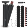 Electric Foot Callus Remover 2 in 1 Rechargeable Foot File Nail Grinder Dead Skin Pedicure Tool Machine with 2 Grinding Heads Total 30Pcs Replaceable