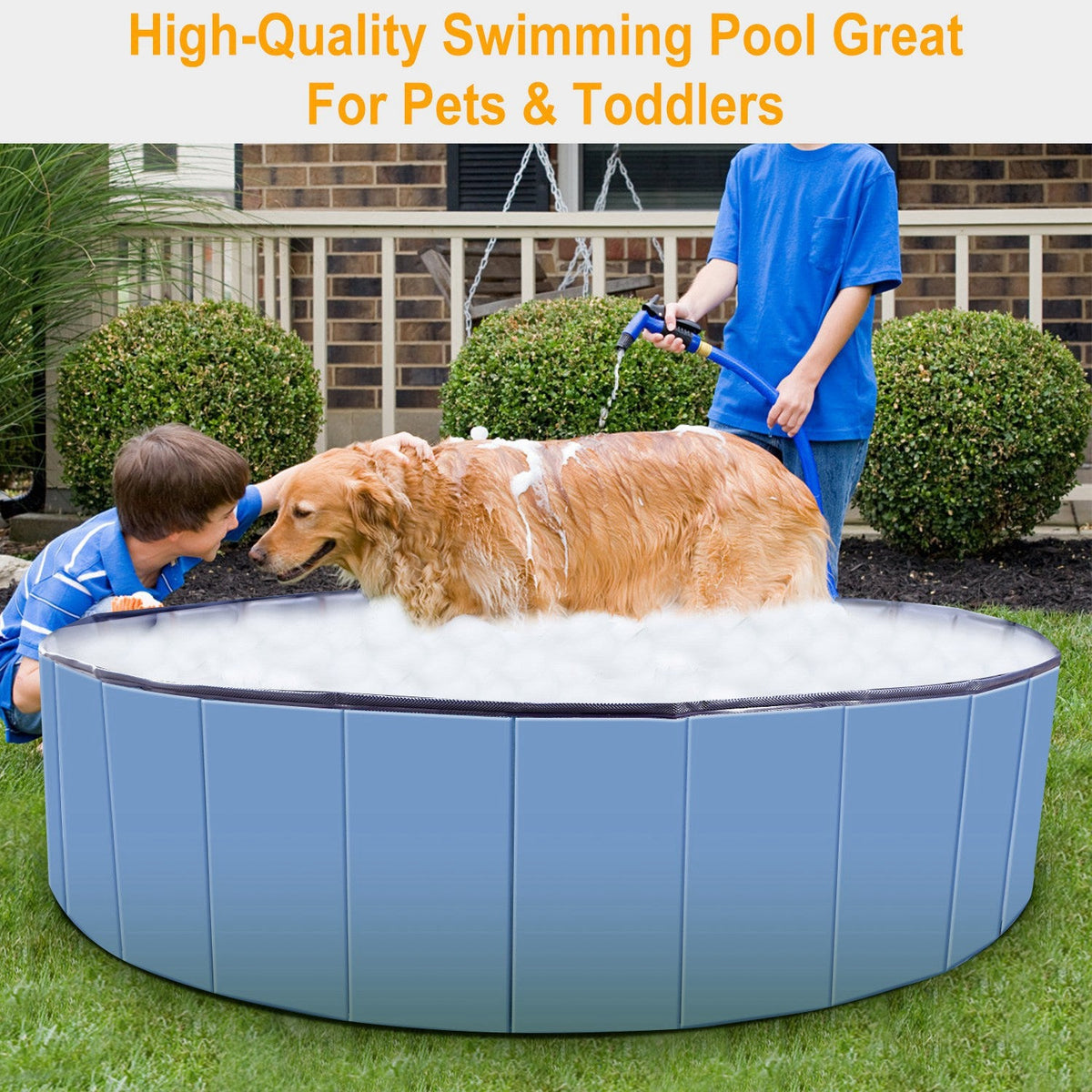 GBruno Foldable Pet Swimming Pool