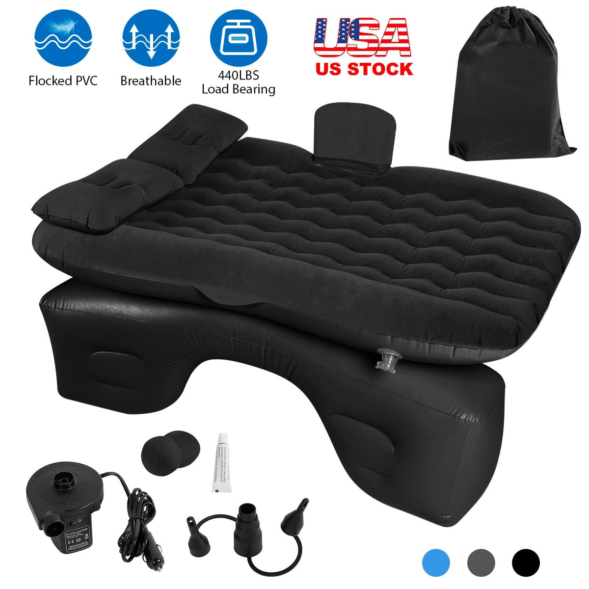 Car Air Mattress Bed Inflation Car Mattress Bed Portable Travel Camping Sleep Mat Car Inflation Bed For Trip