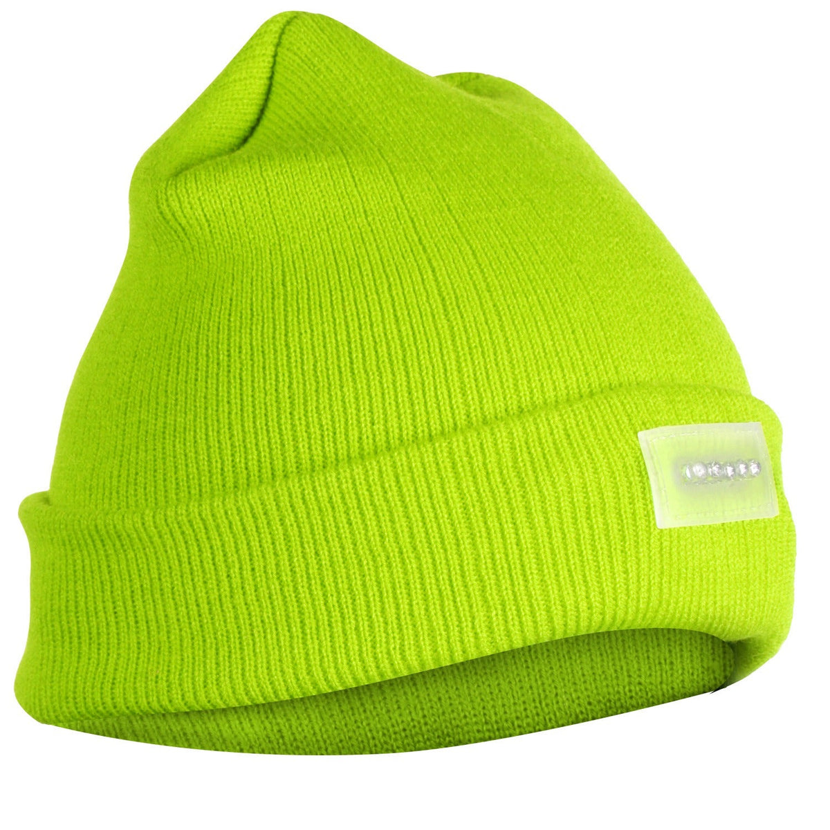 Unisex 5 LED Knitted Beanie Winter Warm Hat Camping Jogging Running Cap Headlamp