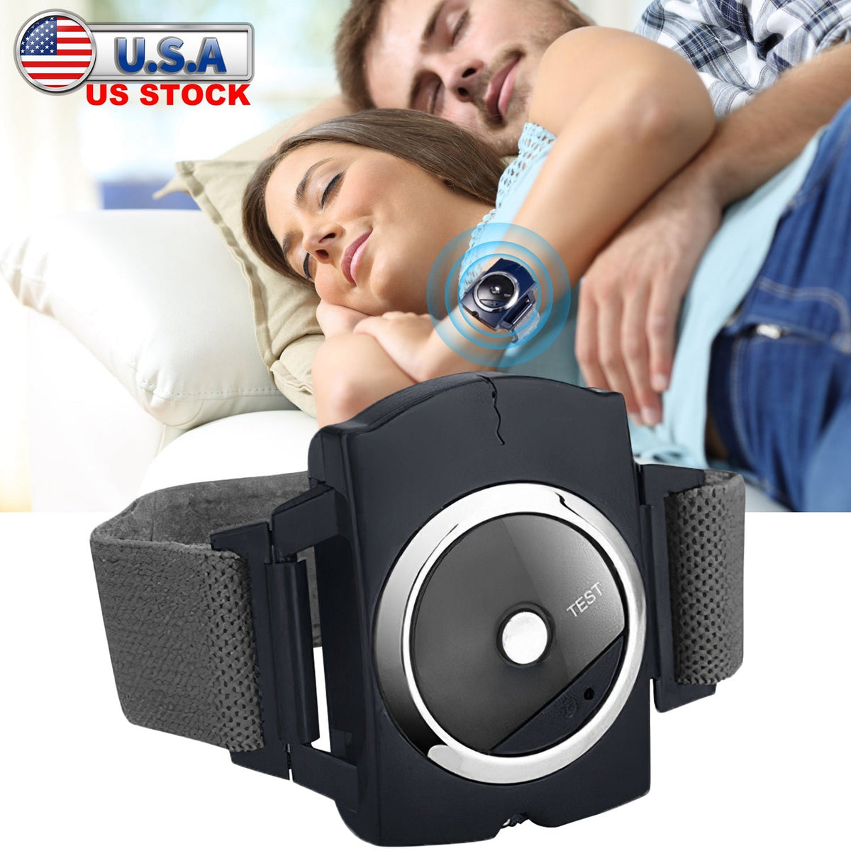 Anti-snore Wristband Infrared Intelligent Snore Reducing Device with Conductive Film