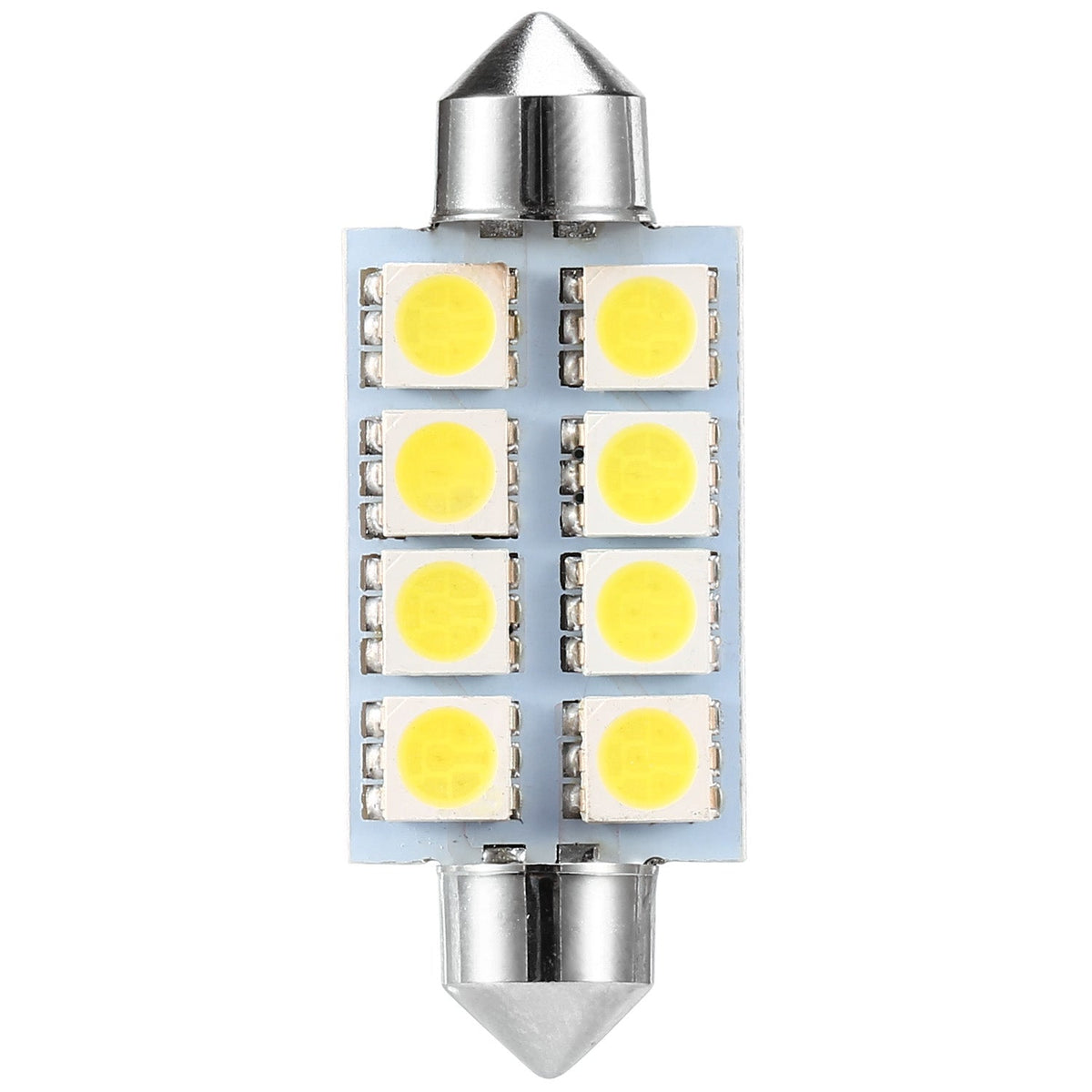 14Pcs T10 31mm 41mm Festoon LED Light Bulb Interior Dome Map LED Lights License Plate Trunk Side Positioning Lights 6000K White