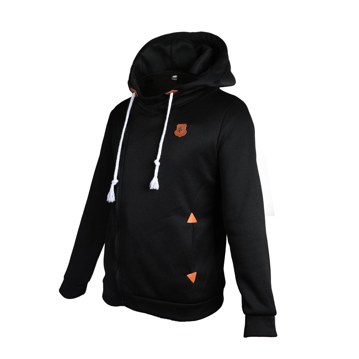 Women\'s Full Zip-up Brushed Inner Hoodie Sweatshirt