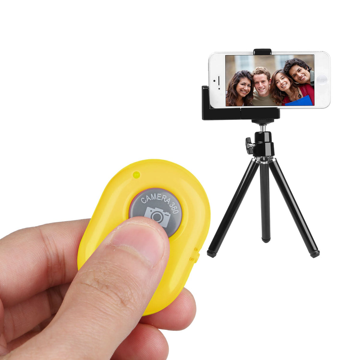 Unique Wireless Shutter Remote Controller for Android and iOS Devices