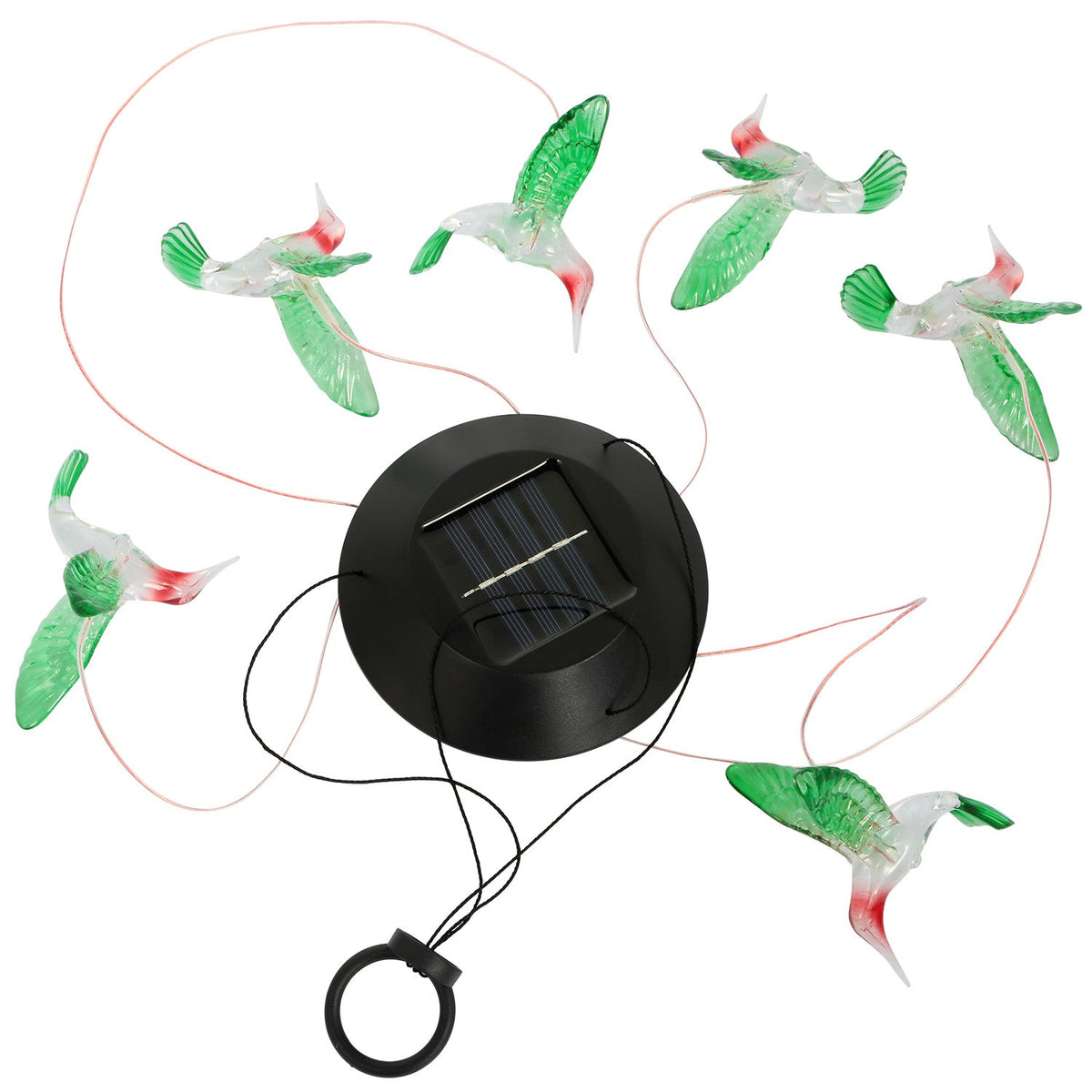Solar Hummingbird Wind Chime Lights