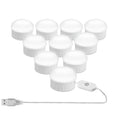 LED Vanity Mirror Lights Kit 6500k Dimmable Makeup Mirror Lights for Vanity Table Bathroom Dressing Room
