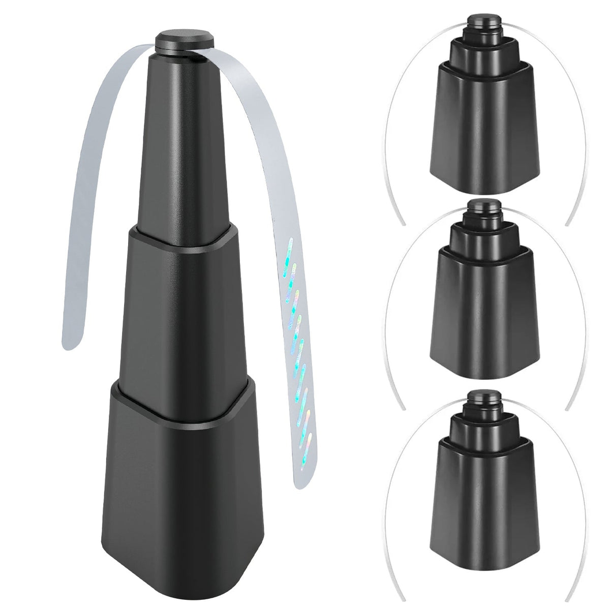 4Pcs Fly Repellent Fan Table Top Battery Powered Bug Deterrent Fan Hanging Food Fans for Party BBQ Picnic Camping