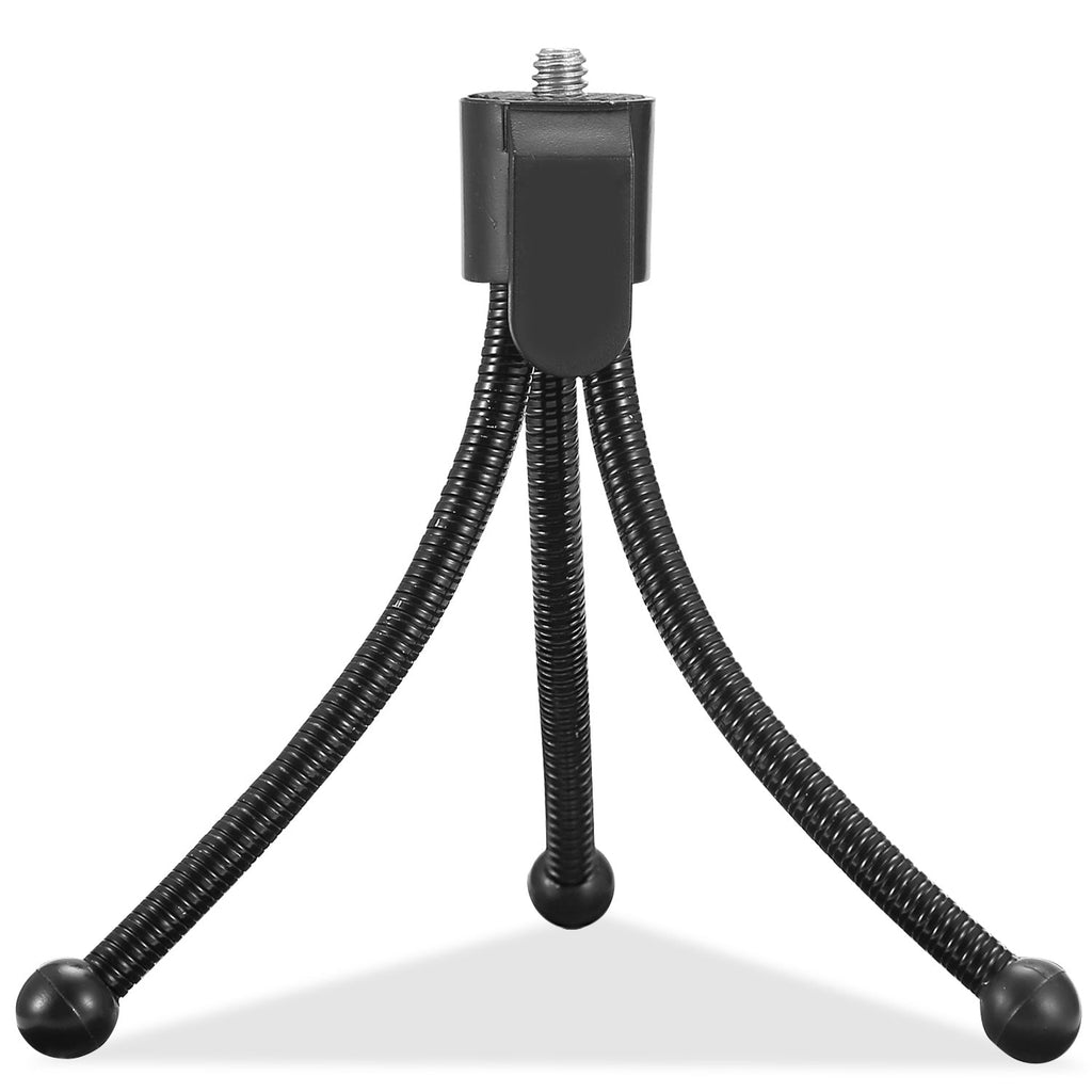 Tripod Stand For Camera Mini Projector Flexible Tripod Holder Heavy Duty Camera Tabletop Mount w/ Anti-slip Feet For Photograph Recording