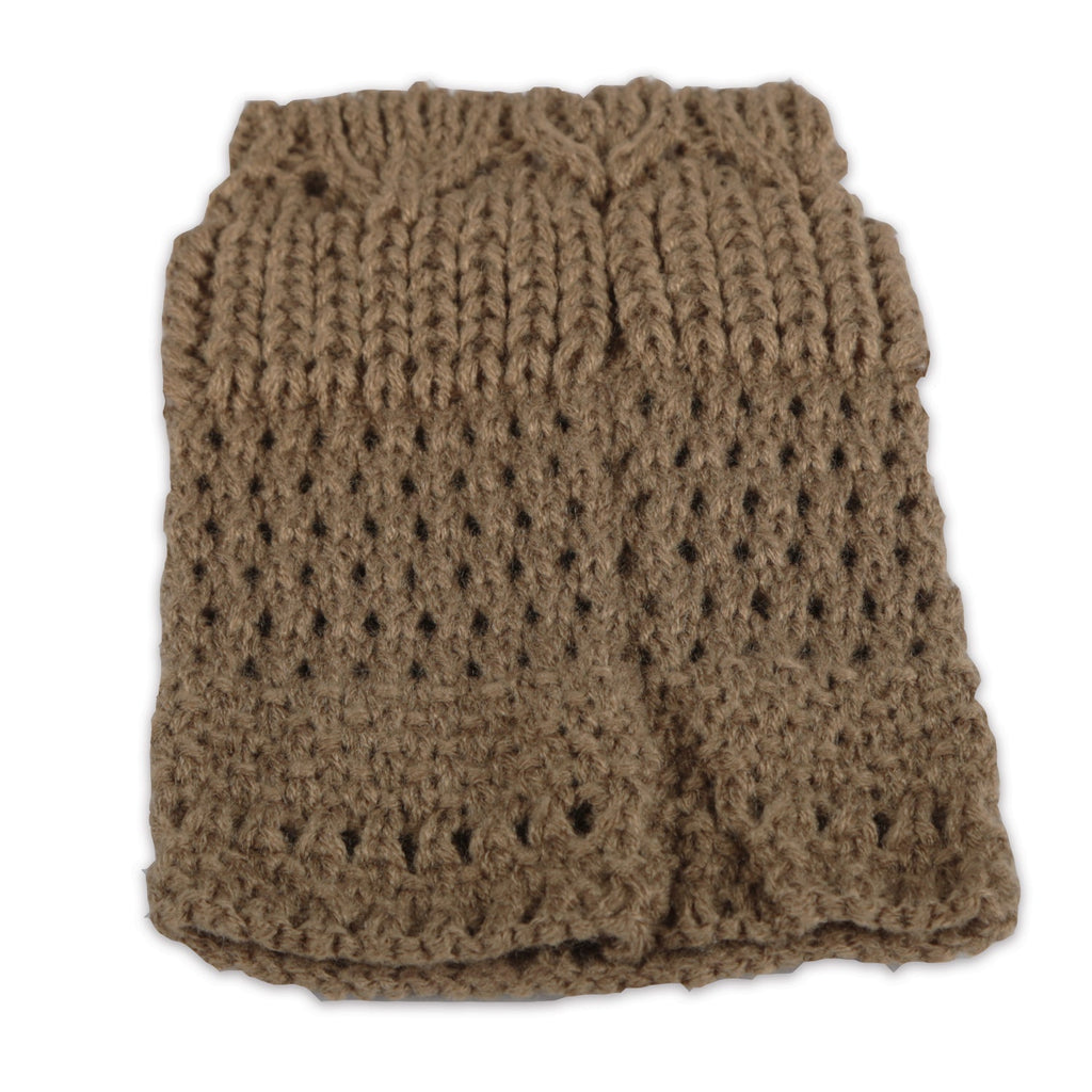 Women Winter Crochet Knit Leg Warmers