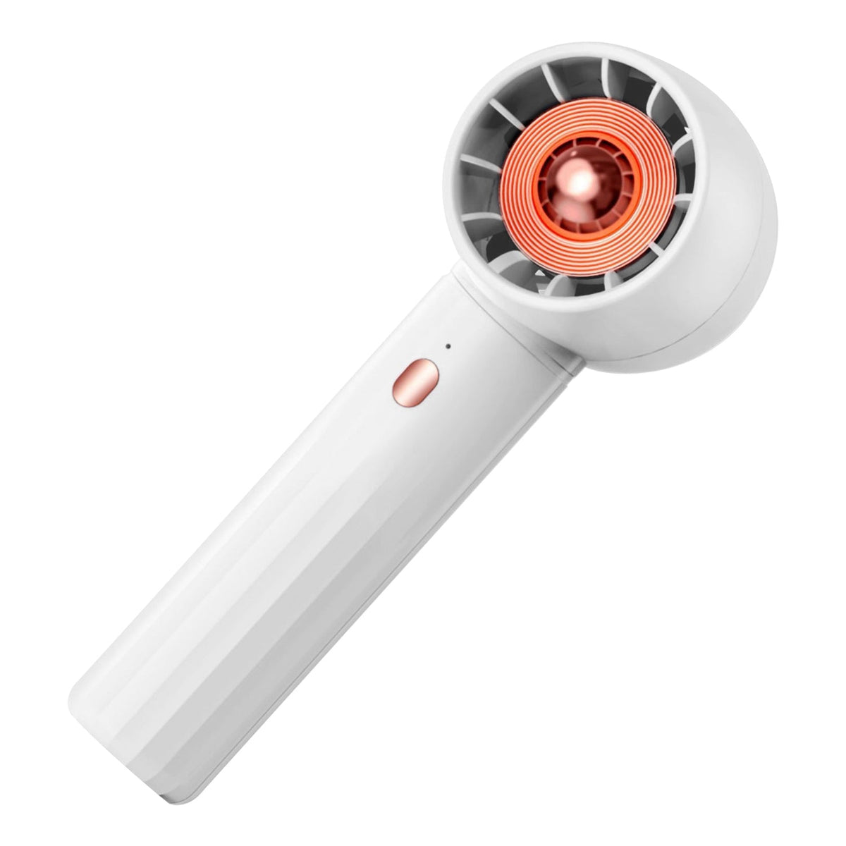 Portable Handheld Fan Rechargeable Pocket Personal Fan Quiet Desk Phone Holder Fan with 3 Speeds Removable Base for Commute Office Outdoor Indoor