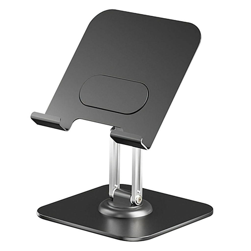 Foldable iPad Tablet Stand Adjustable Tablet Holder for Desk Rotatable Monitor Stand Holder Fit For iPad 11 10 9 8 7 Aluminum Alloy