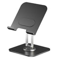 Foldable iPad Tablet Stand Adjustable Tablet Holder for Desk Rotatable Monitor Stand Holder Fit For iPad 11 10 9 8 7 Aluminum Alloy