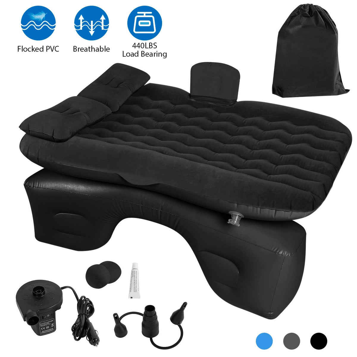 Car Air Mattress Bed Inflation Car Mattress Bed Portable Travel Camping Sleep Mat Car Inflation Bed For Trip