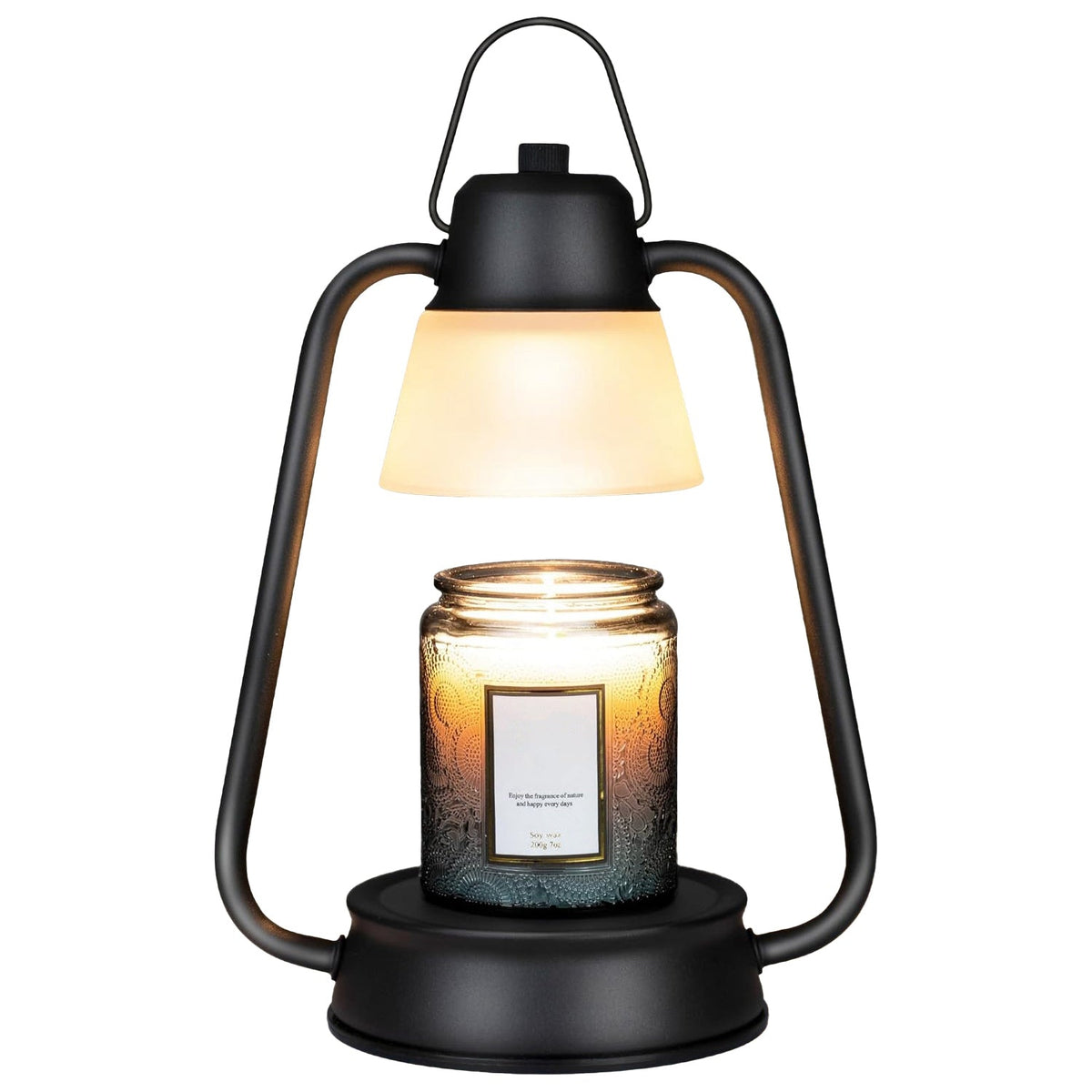 Electric Wax Melt Warmer Lamp Dimmable Fragrance Warmer Wax Candle Melter with 2 GU10 Bulbs Hanging Hook for Living Room Bathroom Office Table Decor