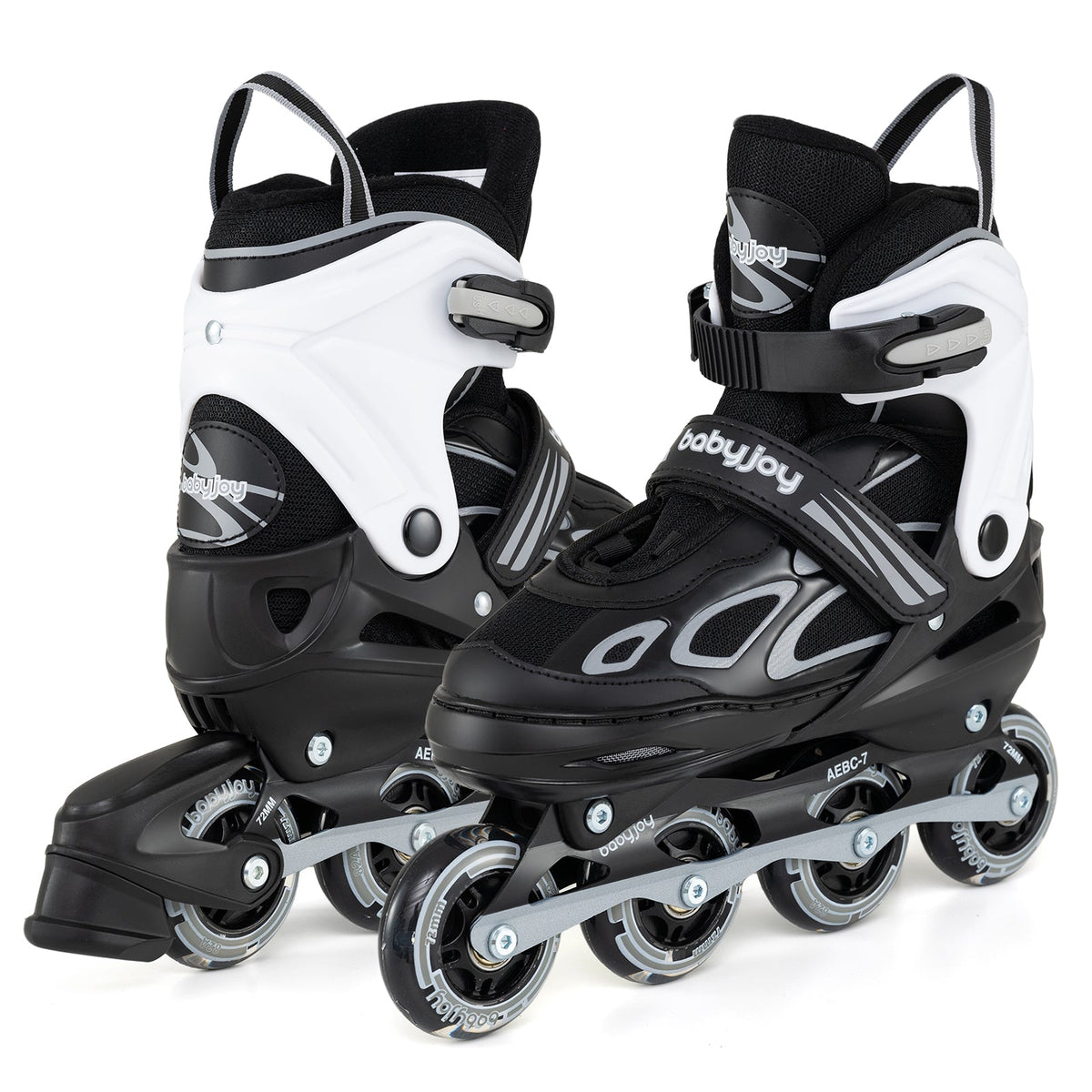 Adjustable Kids' Incline Skates 4 Sizes Adjustable Blade Roller